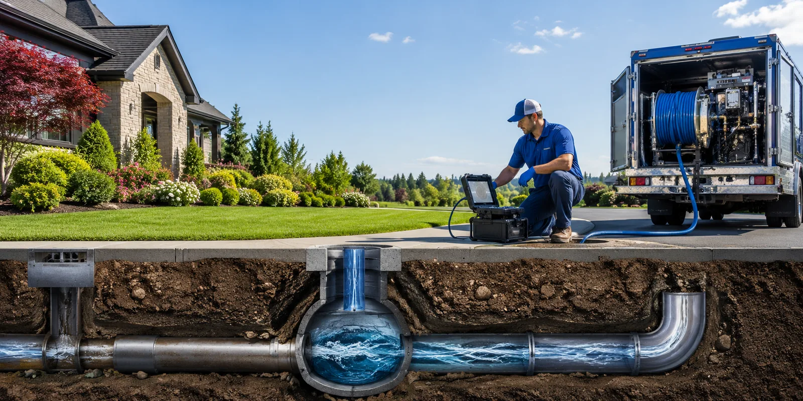Drainage restoration information for Garland, PA